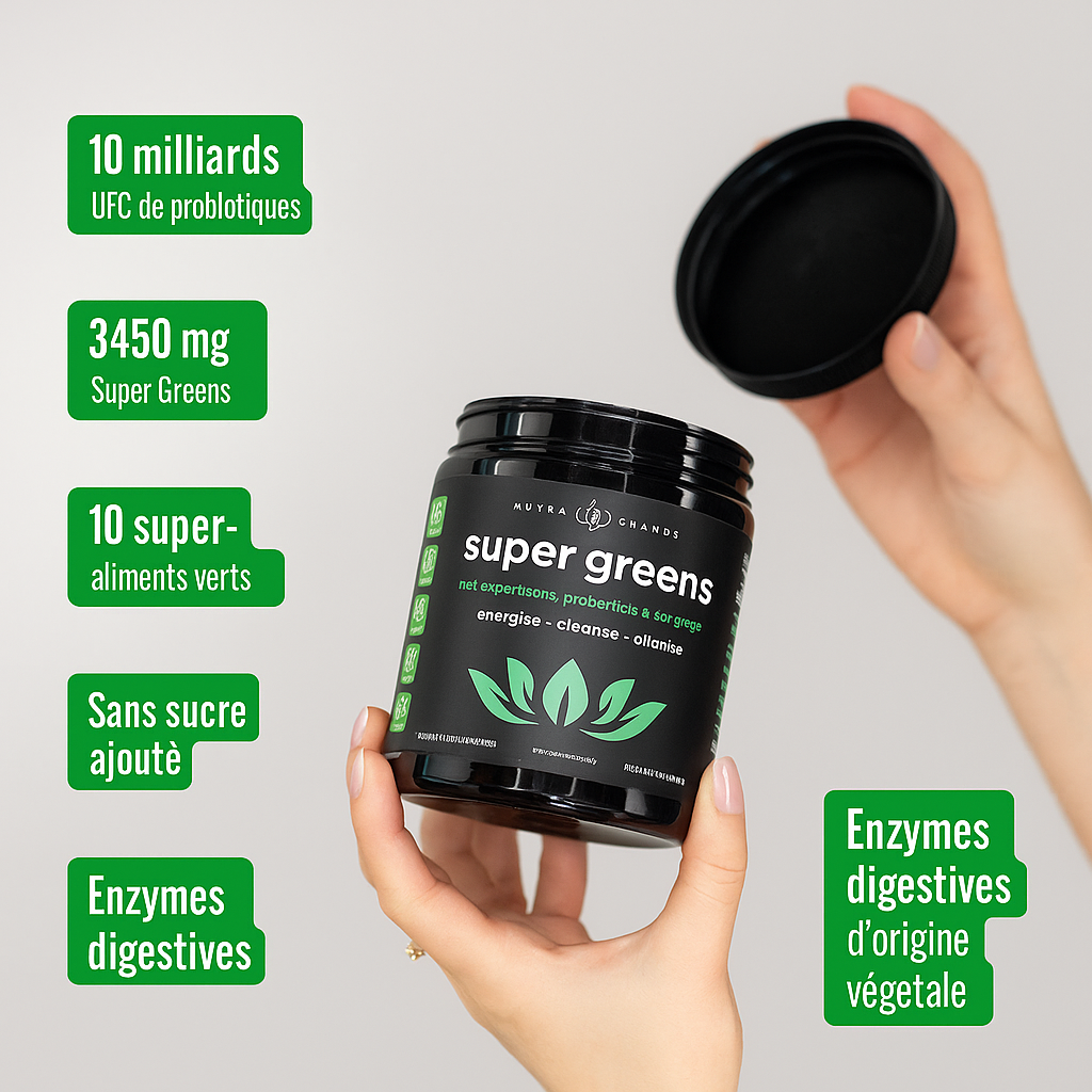 Super Greens Détox, Énergie