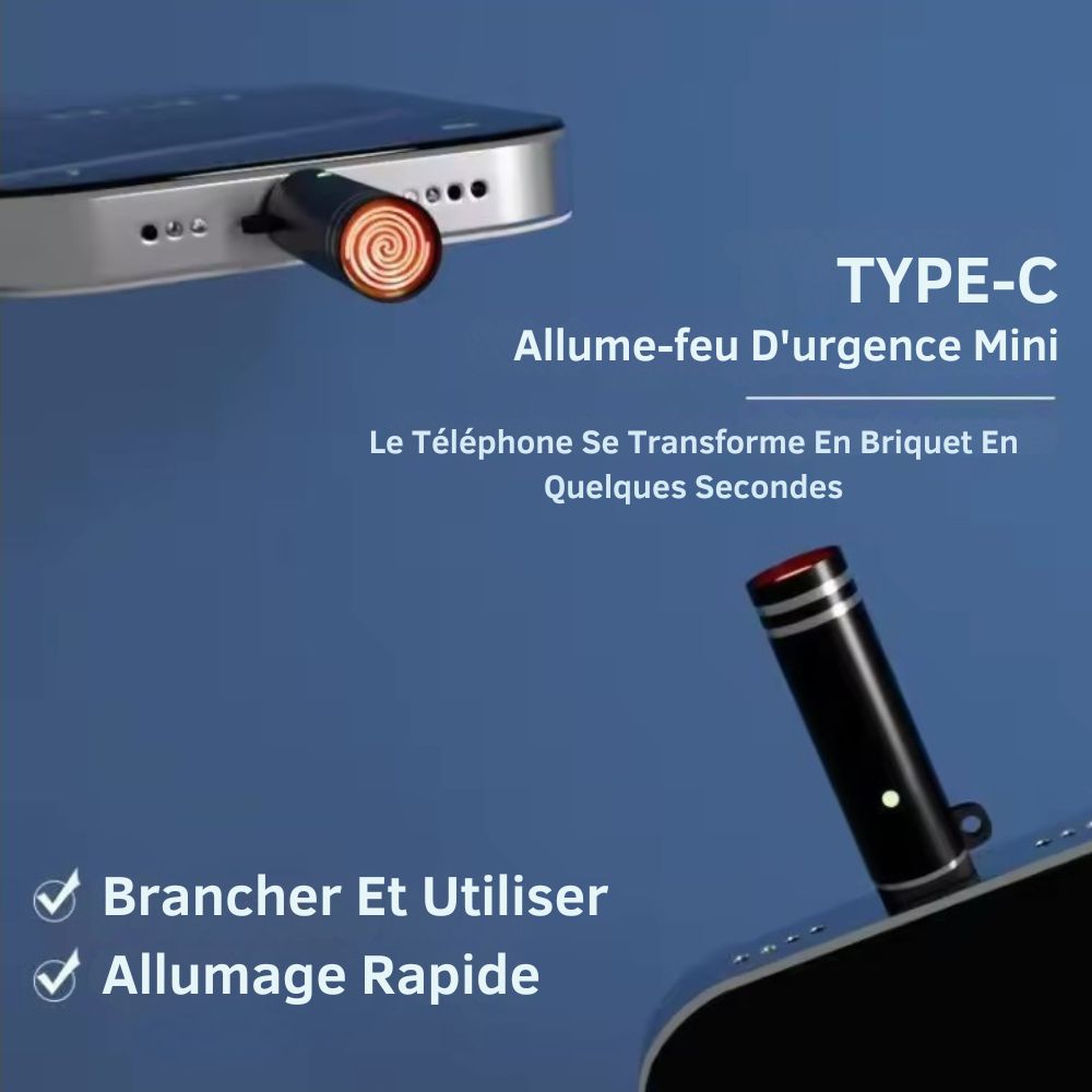 mini allume à interrupteur TYPE-C