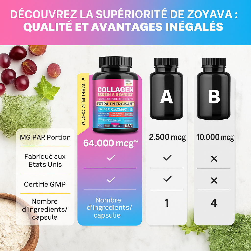 Collagène 14 en 1 pour une beauté naturelle