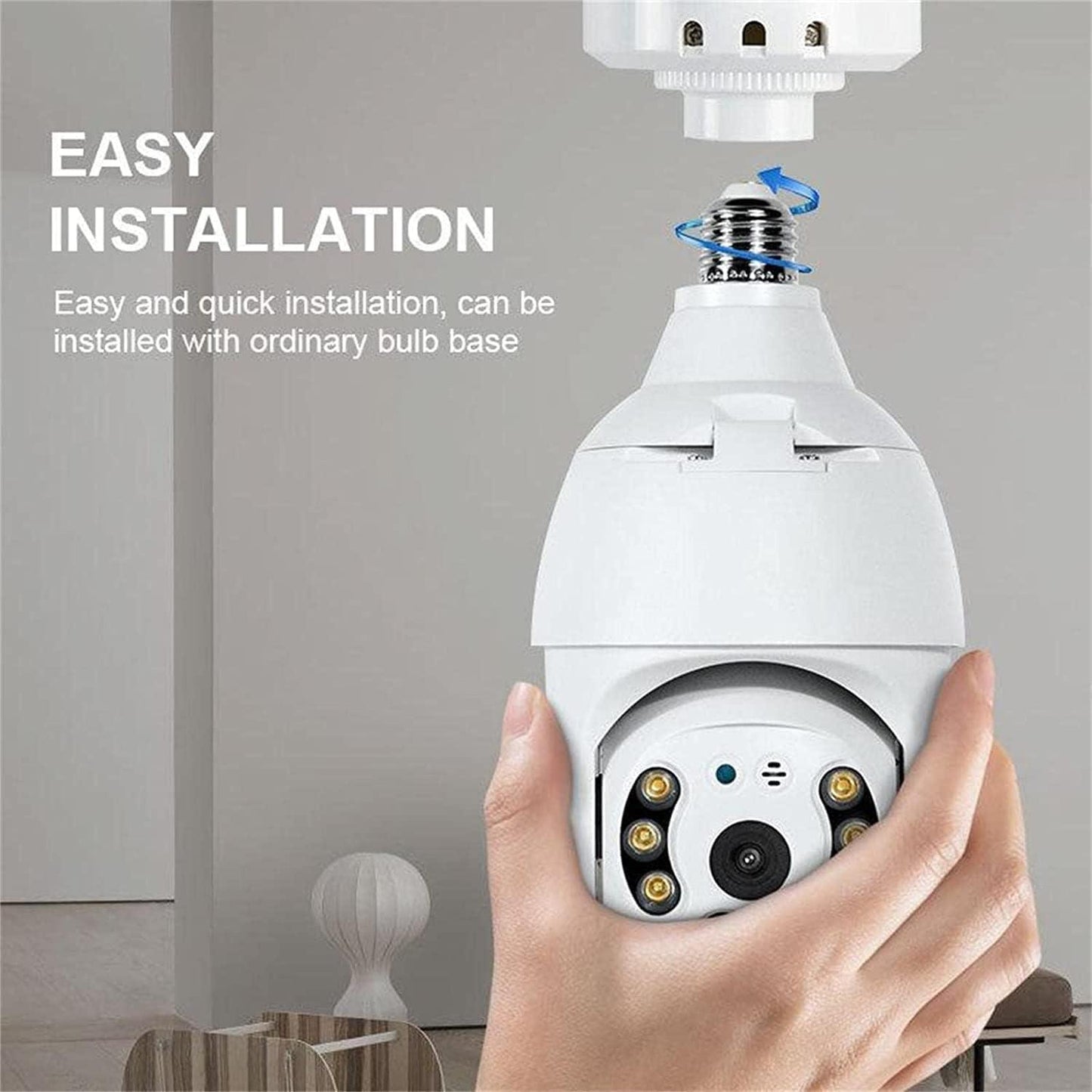 Caméra ampoule de surveillance