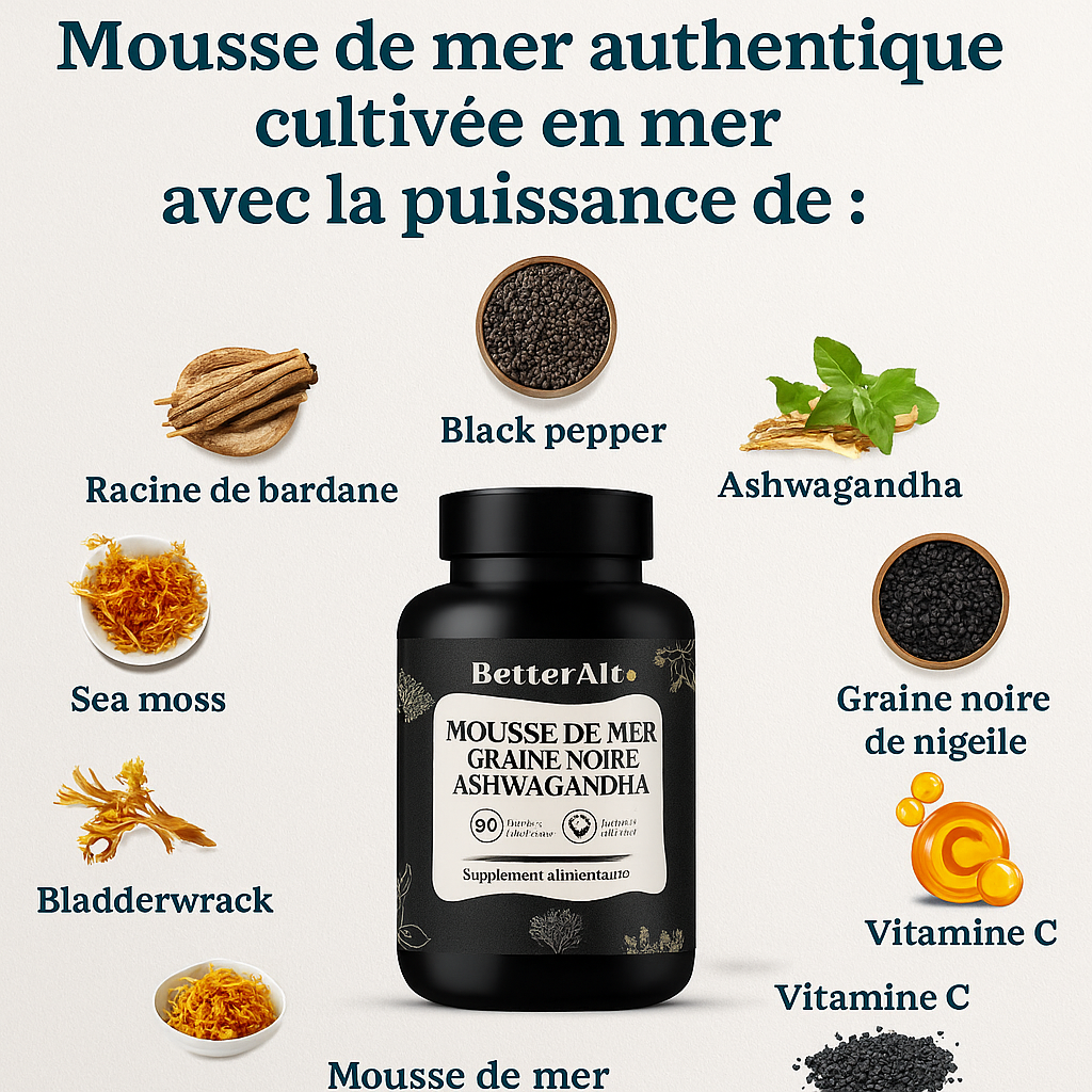 Shilajit sea moss