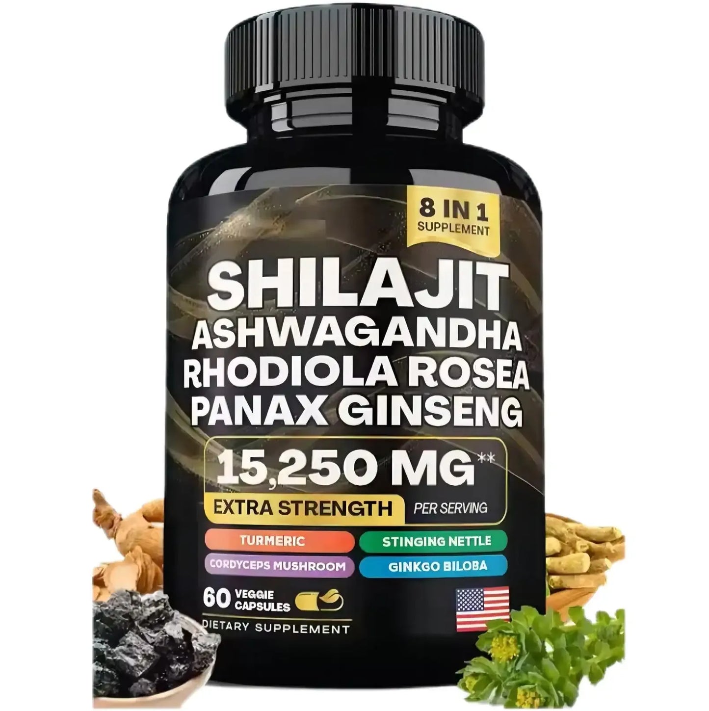Shilajit Pur et Naturel pour Booster Votre Énergie et Vitalité