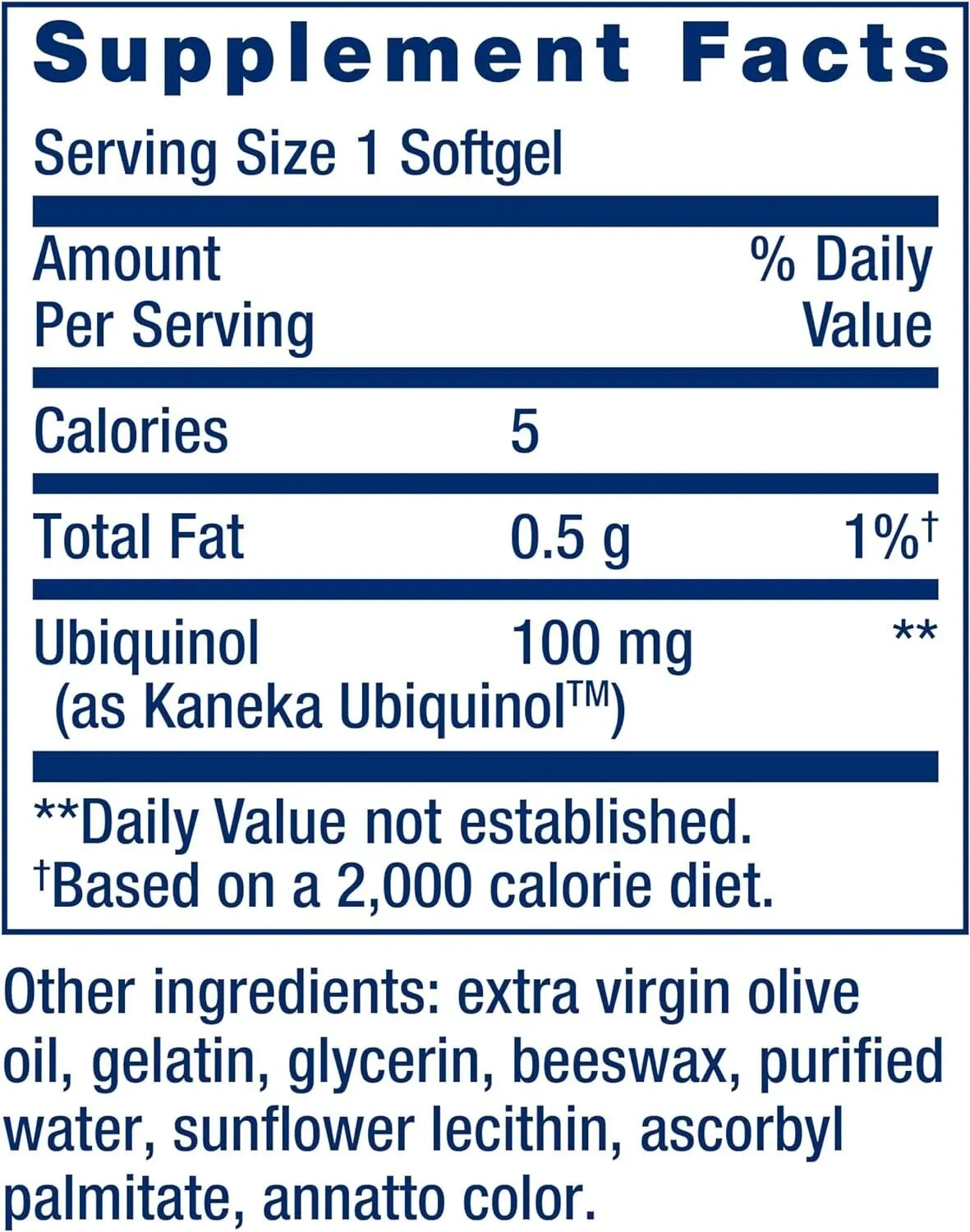 Complément Ubiquinol, Soutien Cardiaque