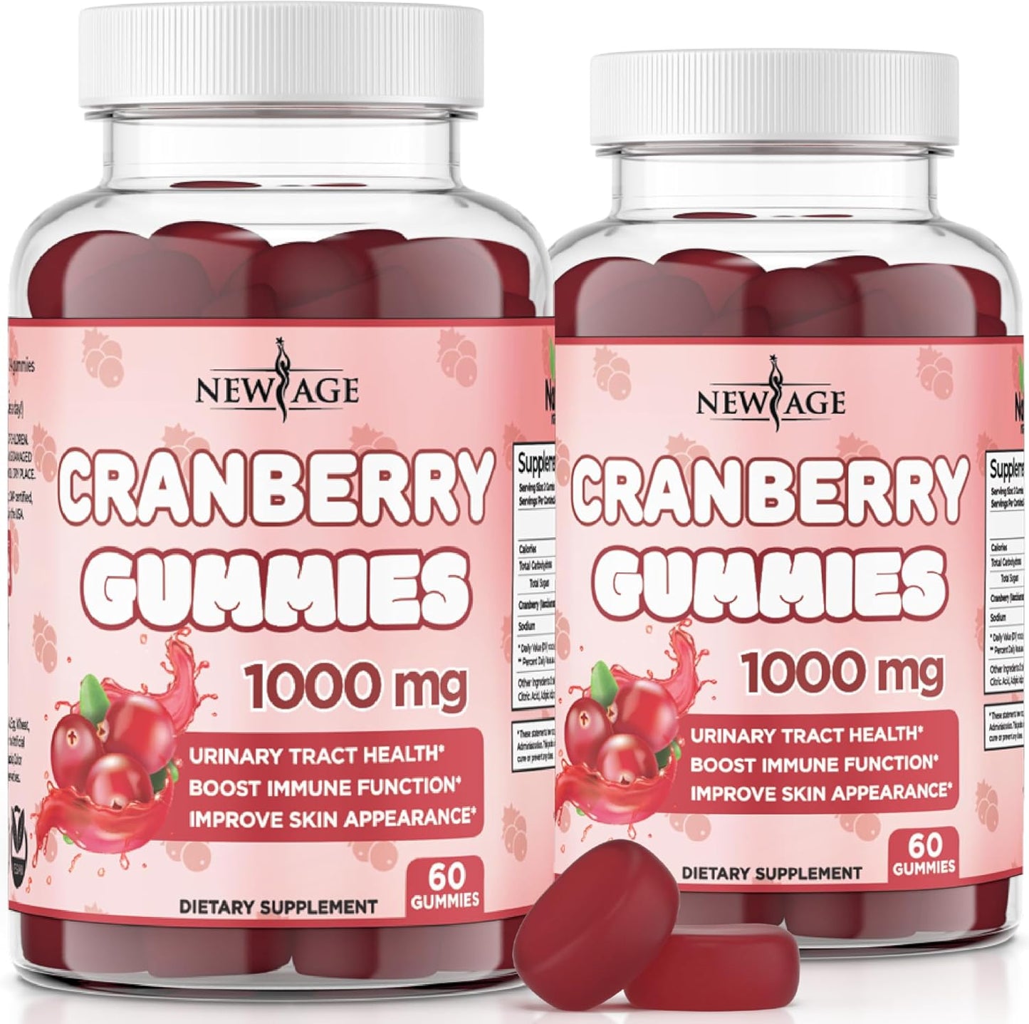 Gummies Canneberge , Santé Urinaire et Immunité