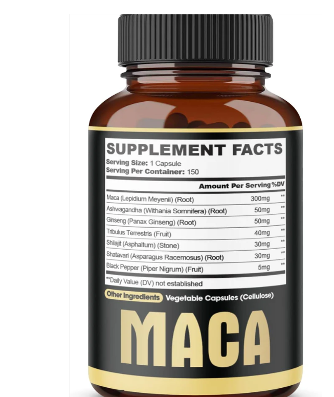 Gélules de Maca-Complément Alimentaire