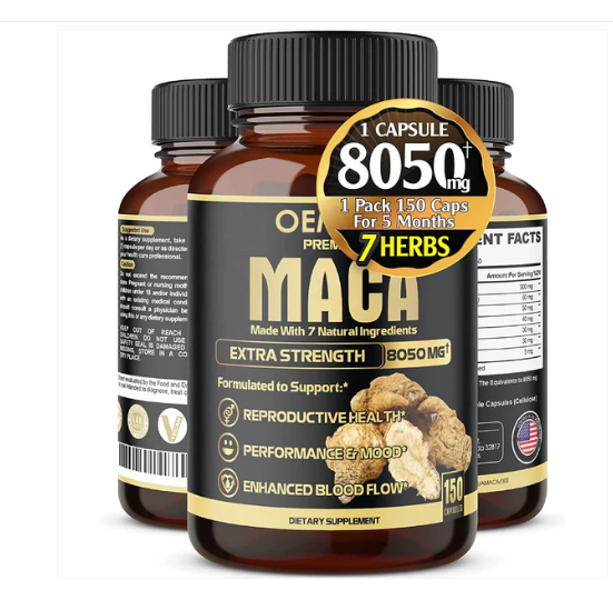 Gélules de Maca-Complément Alimentaire