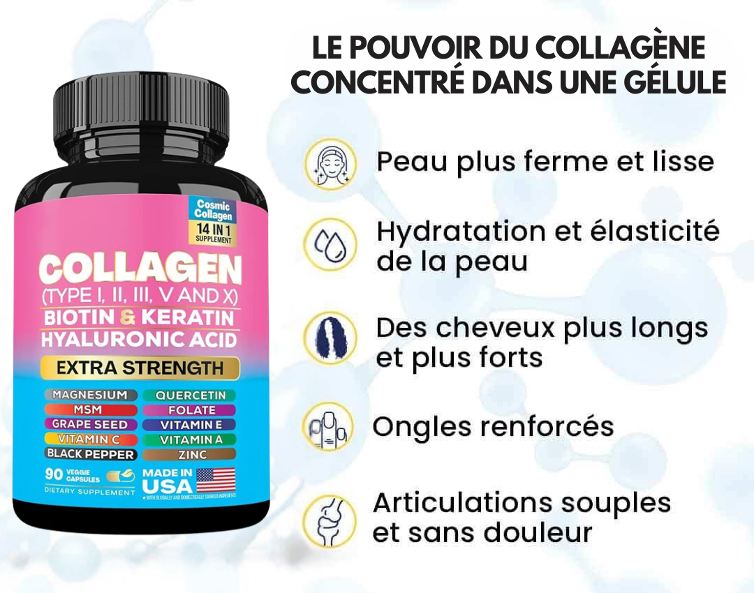 Collagène 14 en 1 pour une beauté naturelle