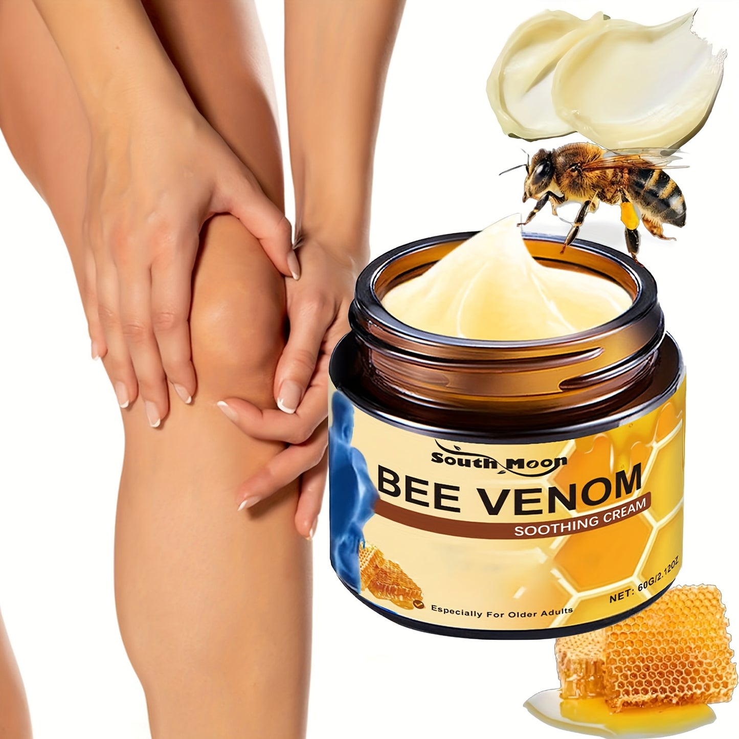 Bee Venom Pain-Relief Bone Healing Cream-Pour des Articulations Libérées et Solides