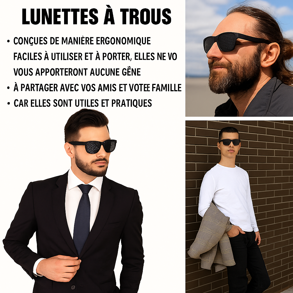 Lunettes de correction noir