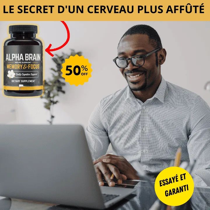 Capsules Cerveau pour Mémoire et Concentration