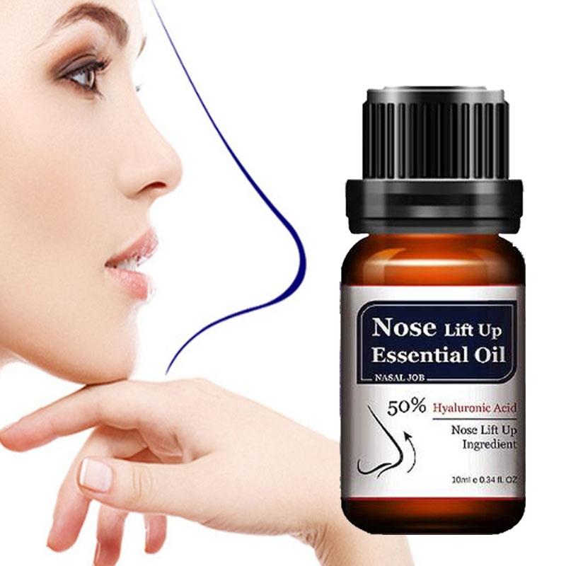 Huile essentielle pour lifting du nez, soin naturel pour un nez fin et plus petit