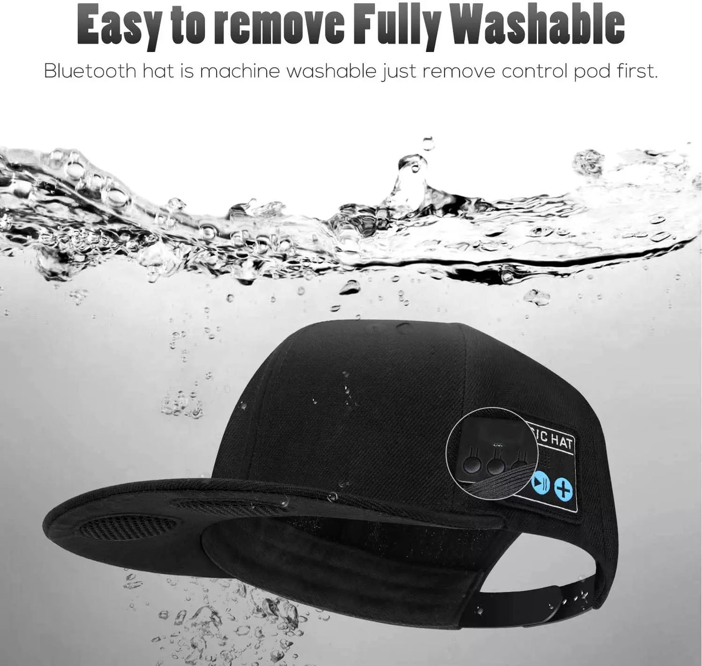 Casquette intelligent sans fil Bluetooth