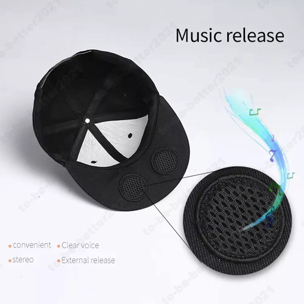 Casquette intelligent sans fil Bluetooth