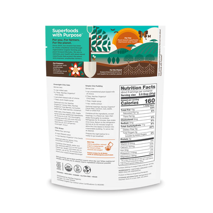 Graines de chia biologiques Navitas