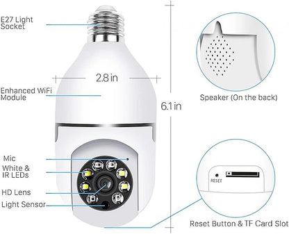 Caméra ampoule de surveillance