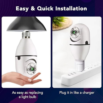 Caméra ampoule de surveillance