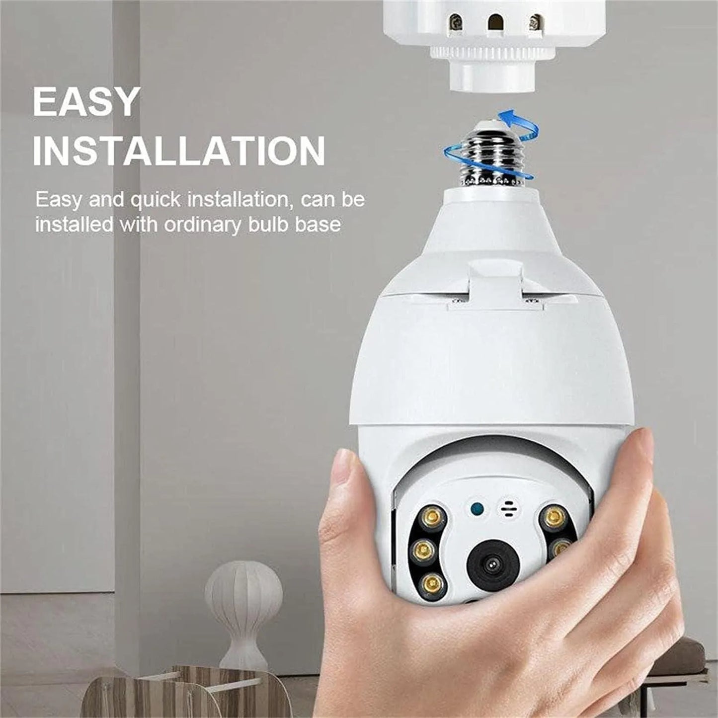 Caméra ampoule de surveillance