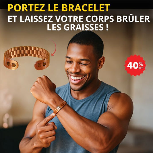 Bracelet de thérapie magnétique