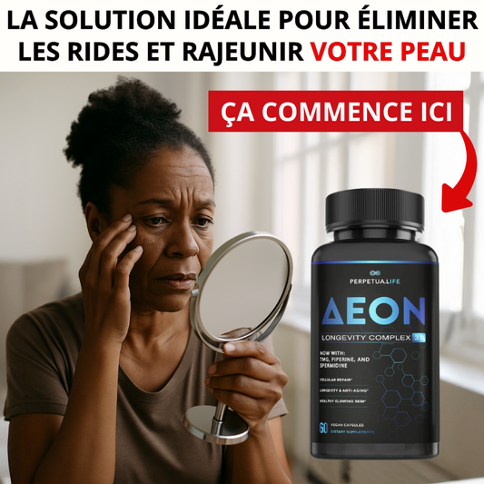 Complexe anti-âge NAD+ AEON avec nicotinamide