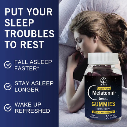 Gummies Mélatonine pour Sommeil et Relaxation