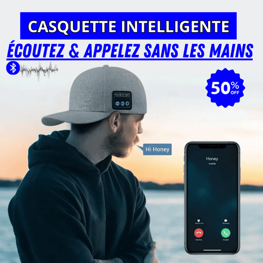 Casquette intelligent sans fil Bluetooth