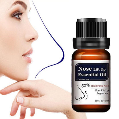Huile essentielle pour lifting du nez, soin naturel pour un nez fin et plus petit