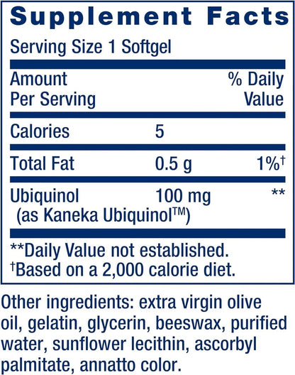 Complément Ubiquinol, Soutien Cardiaque